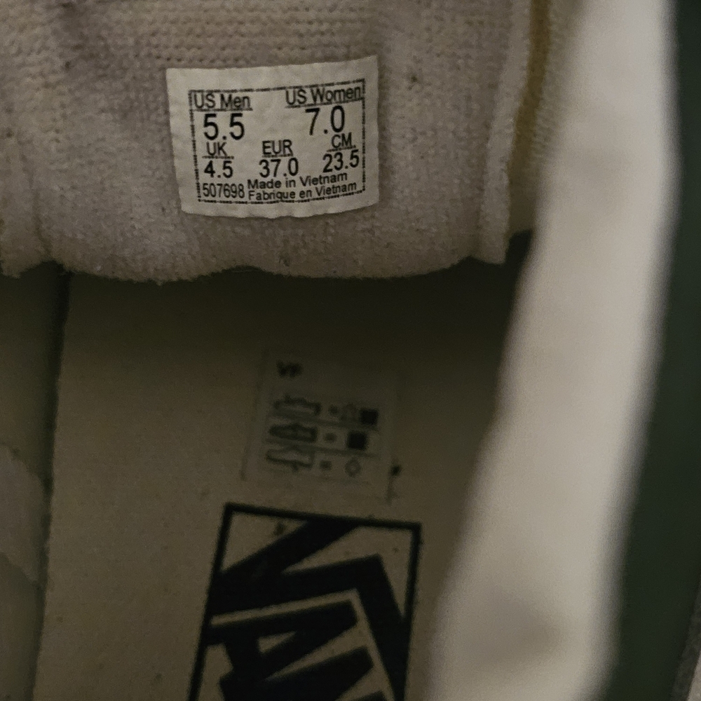 Vans Men And Women Old Skool Sk8 TheoryGreener Past High-Top Sneakers - Picture 9 of 9